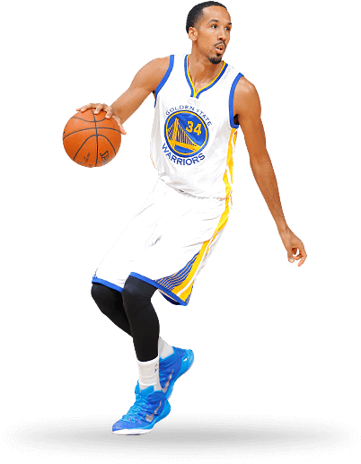 Golden State Warriors Player Dribbling Basketball PNG