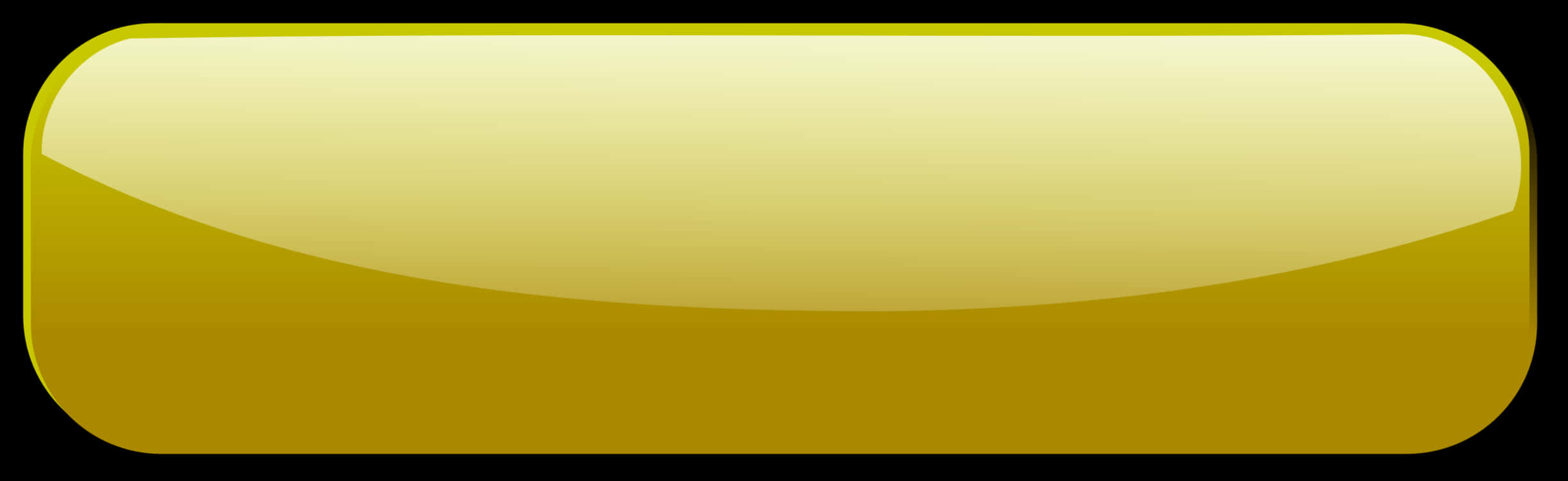 Golden Subscribe Button Blank PNG