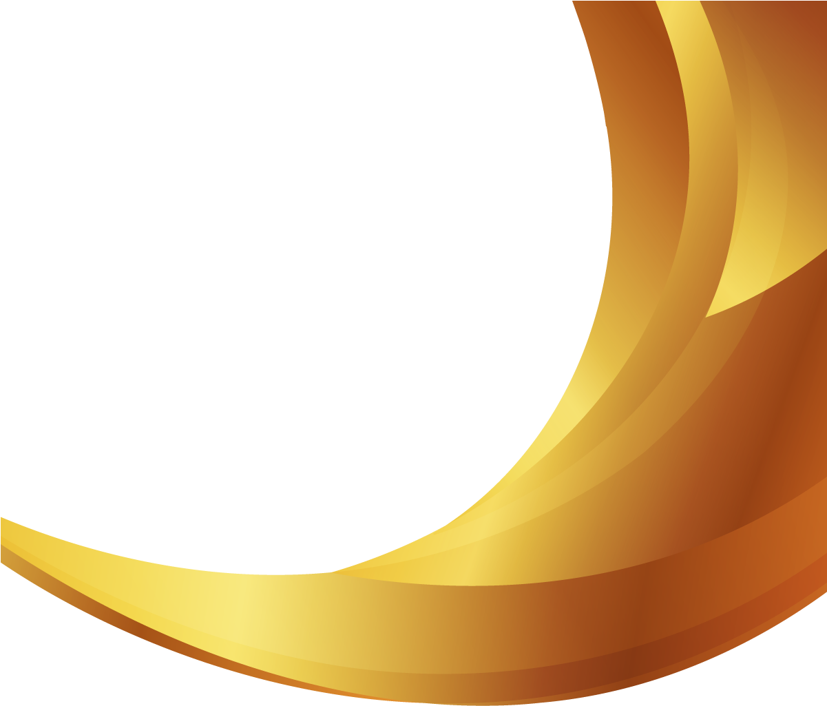 Golden Swoosh Abstract Background PNG