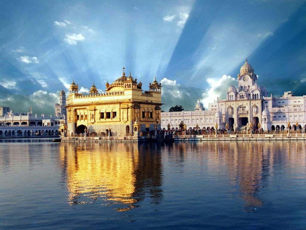 Stunning Sunset View of Golden Temple