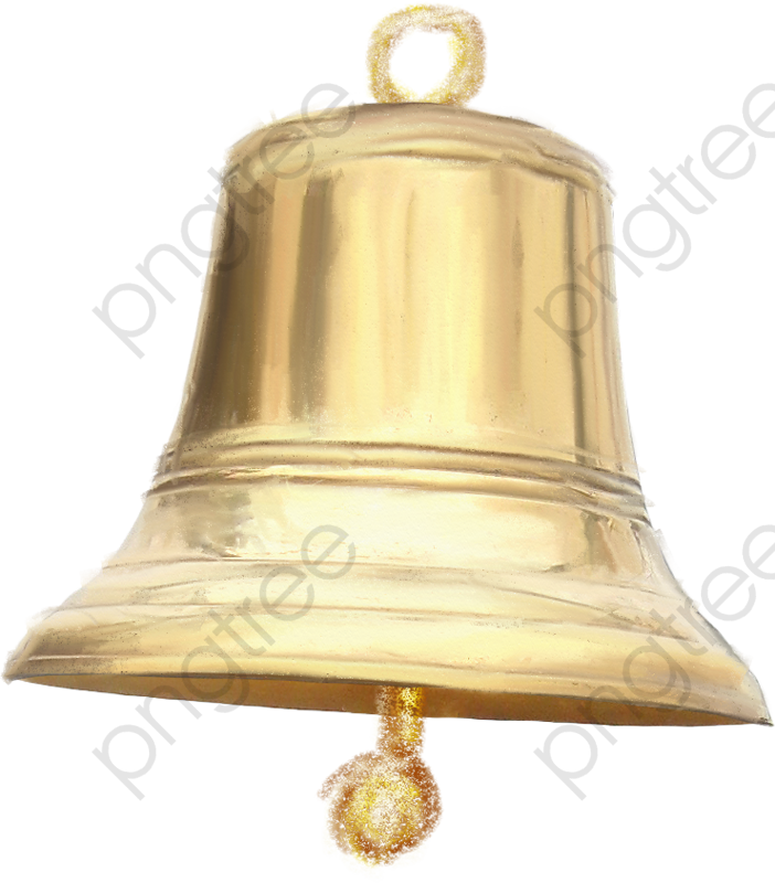 Golden Temple Bell PNG