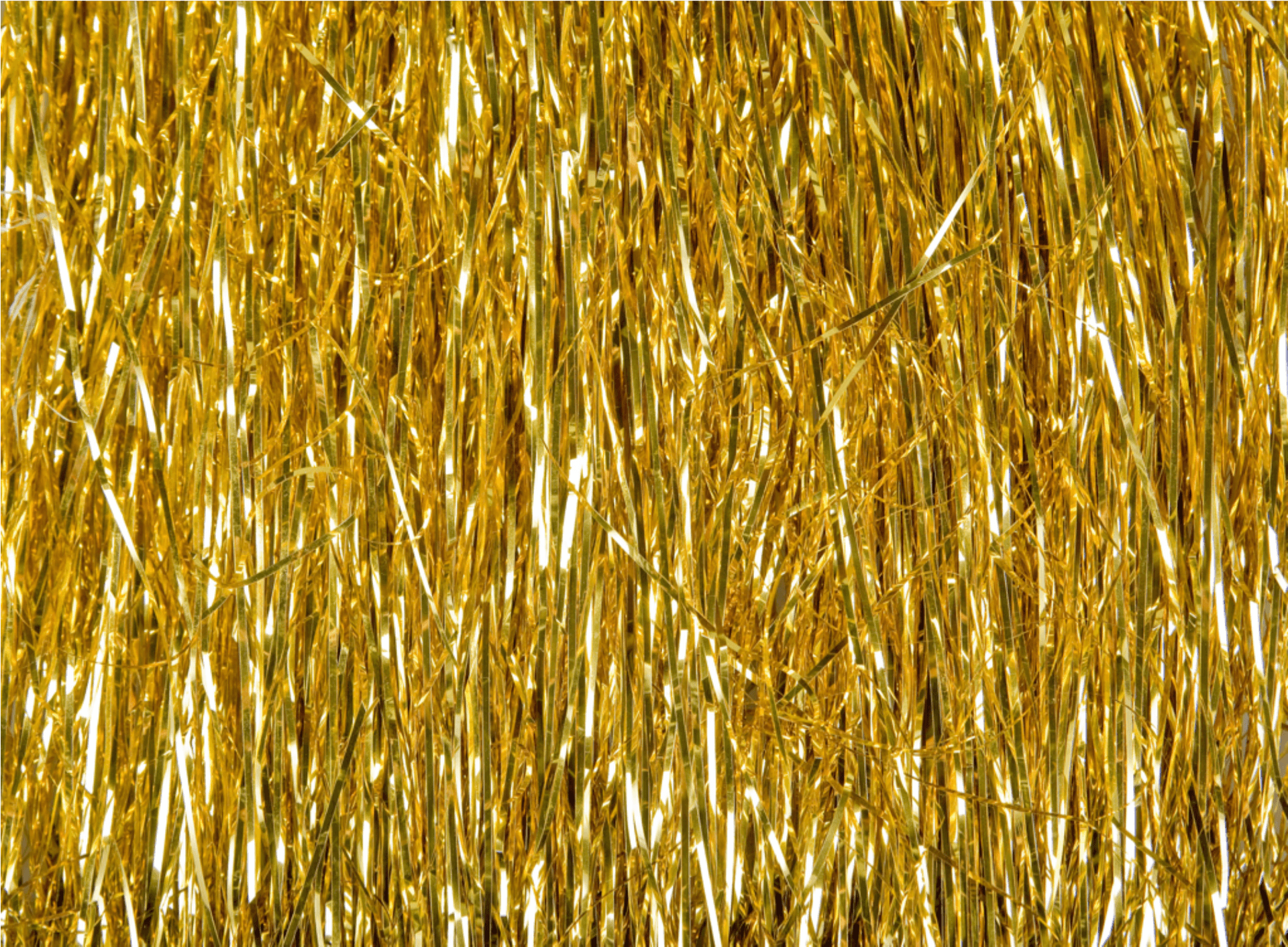 Golden Tinsel Texture Background PNG
