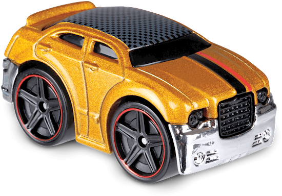 Golden Toy Chrysler Car Model PNG
