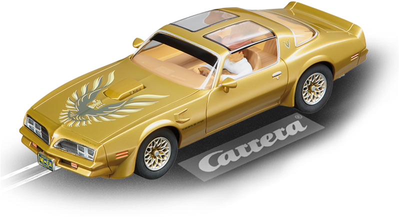 Golden Toy Trans Am Slot Car PNG