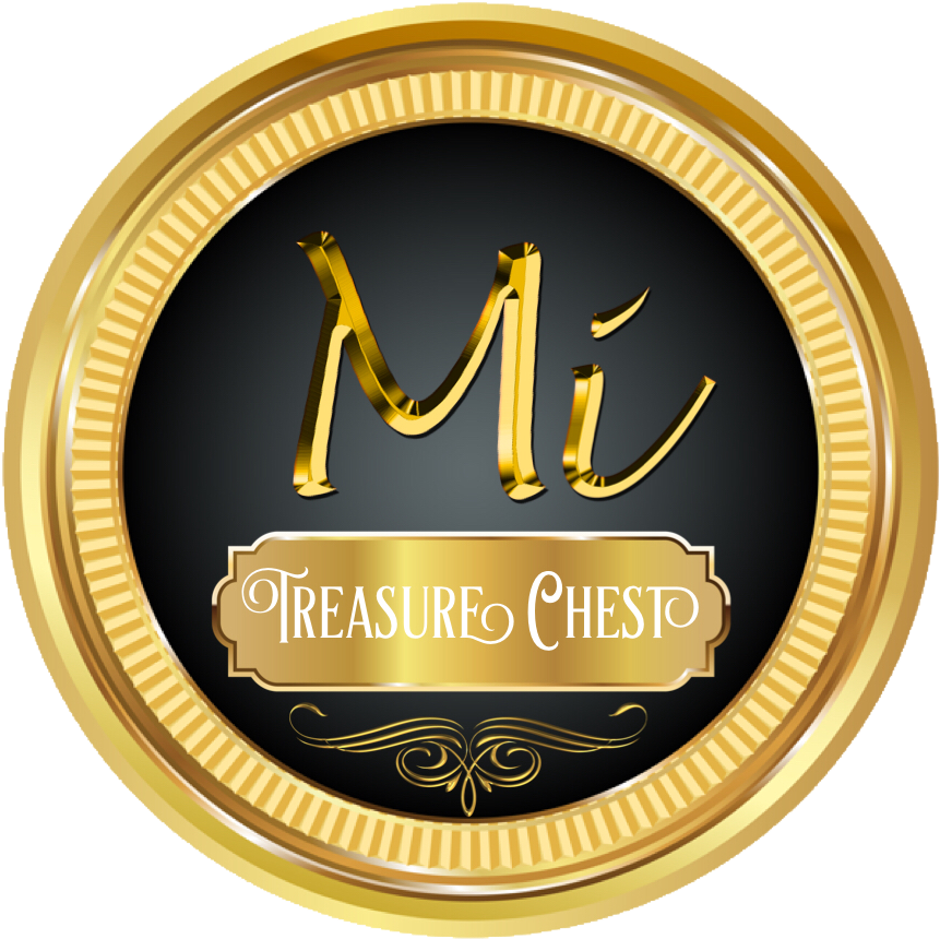 Golden Treasure Chest Logo PNG