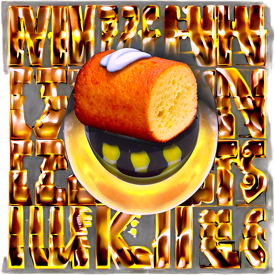 Golden Twinkie Artwork PNG