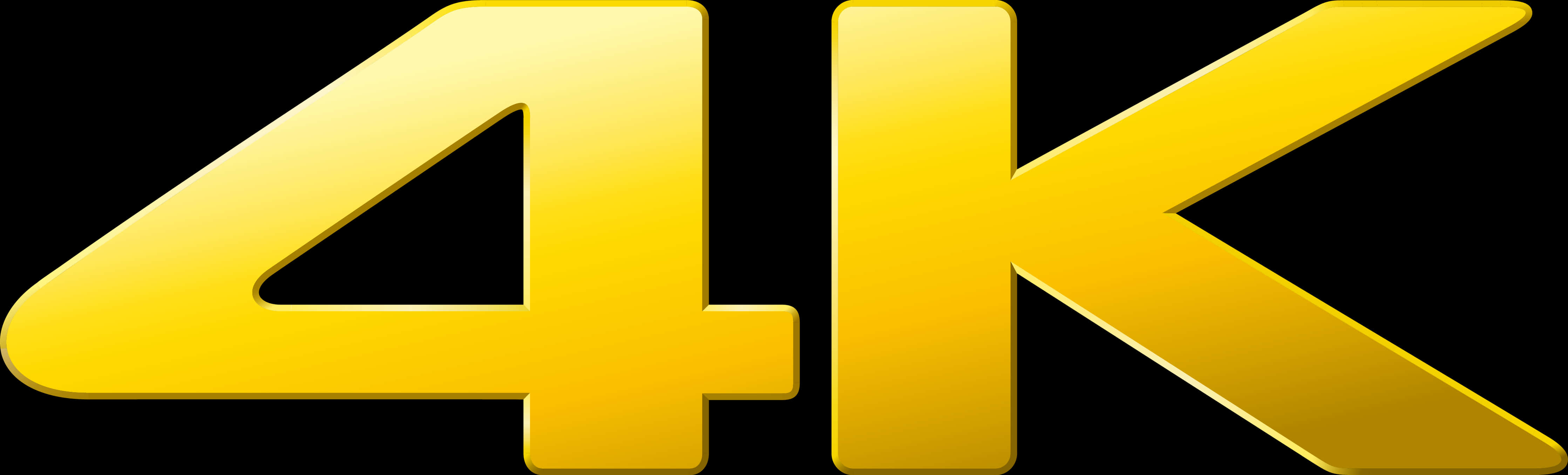 Golden4 K Logo PNG