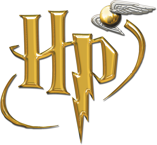 Golden_ H P_ Logo_with_ Wing PNG