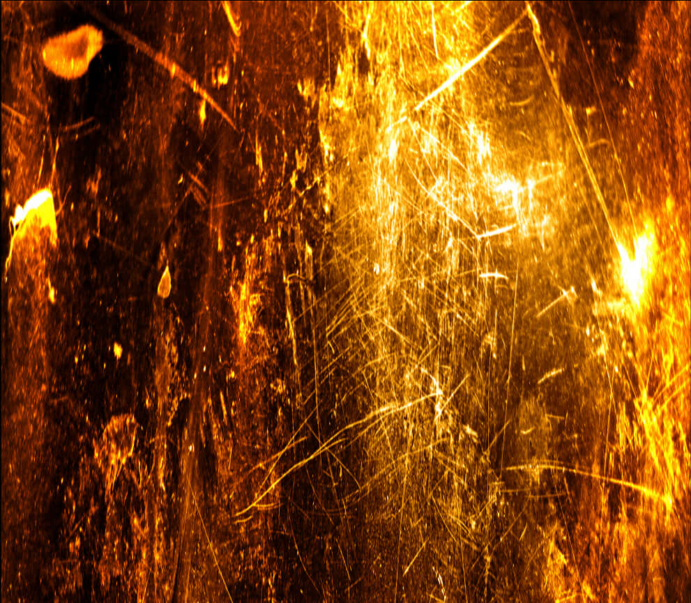 Golden Scratched Texture Background PNG