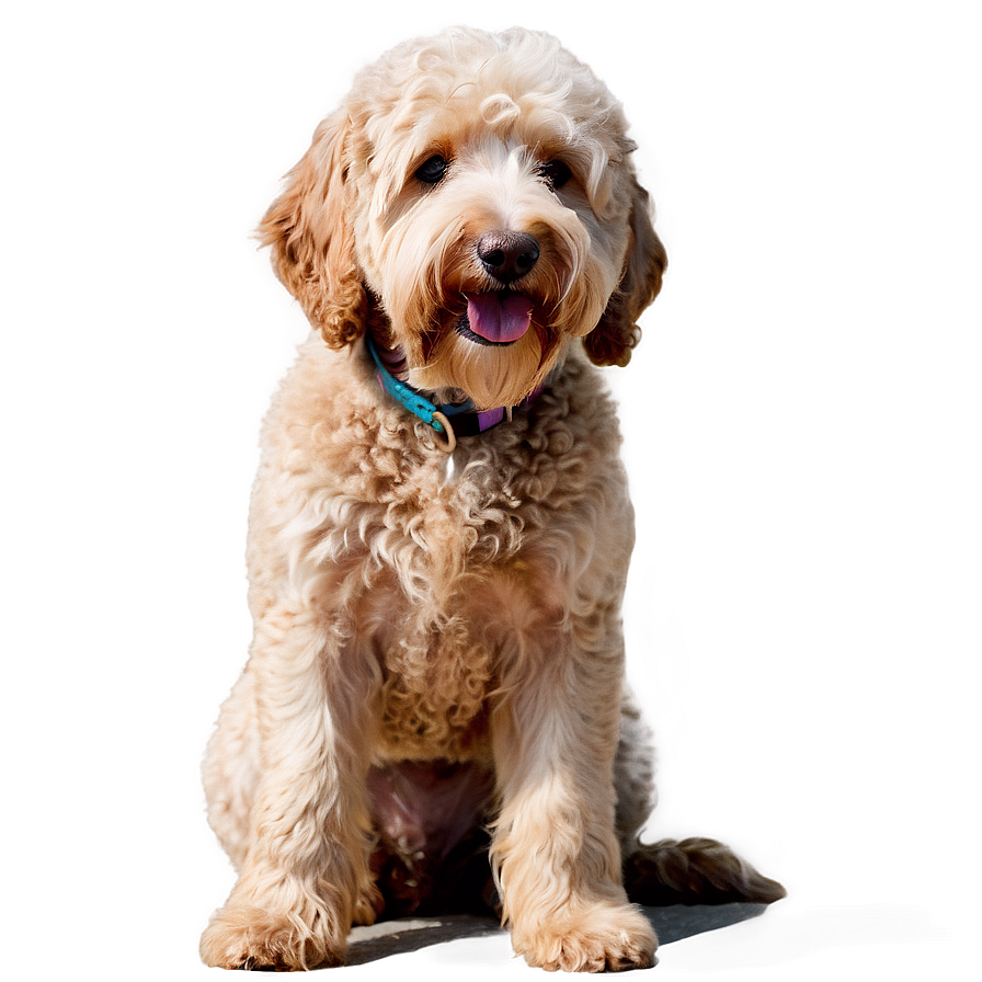 Goldendoodle At Beach Png 31 PNG