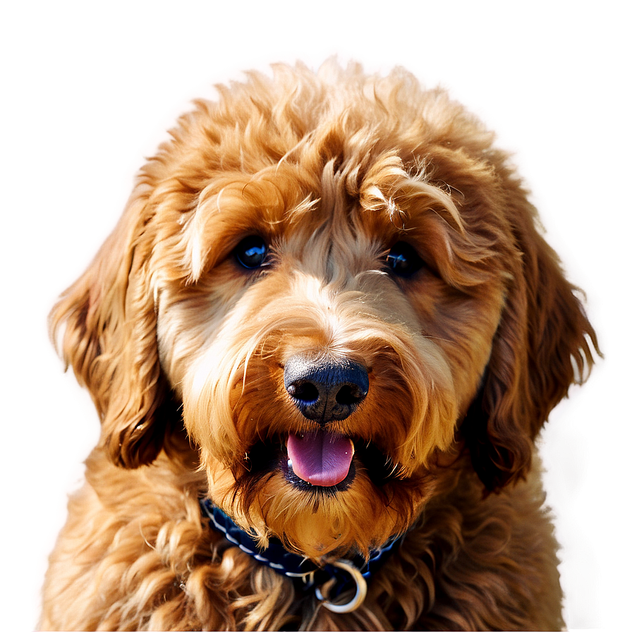 Goldendoodle Closeup Png Qeh80 PNG