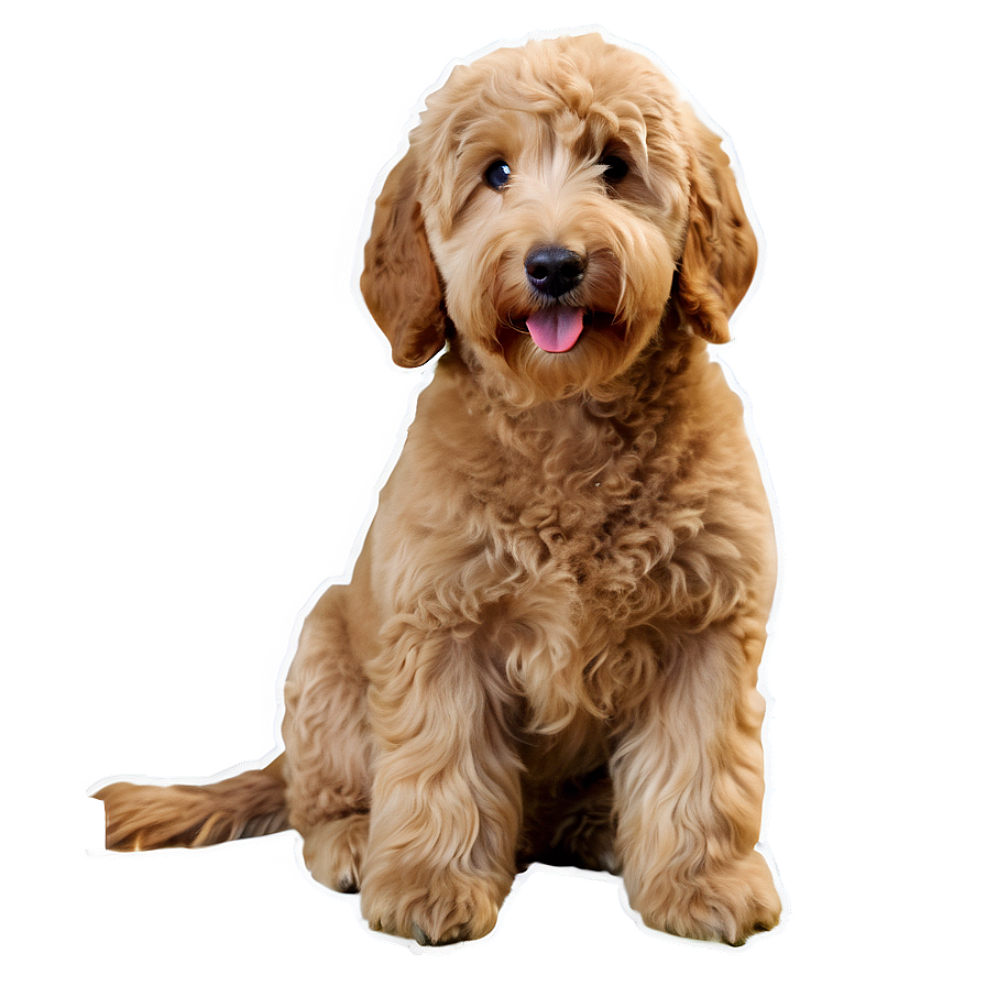 Goldendoodle D PNG