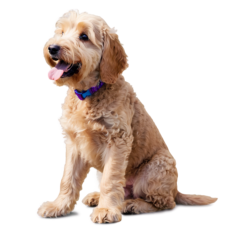 Goldendoodle Licking Png Pgc PNG
