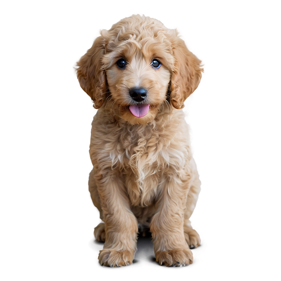 Goldendoodle Puppy Eyes Png Jta95 PNG