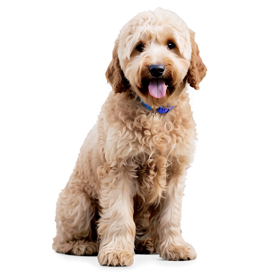 Goldendoodle Side View Png Tsu80 PNG