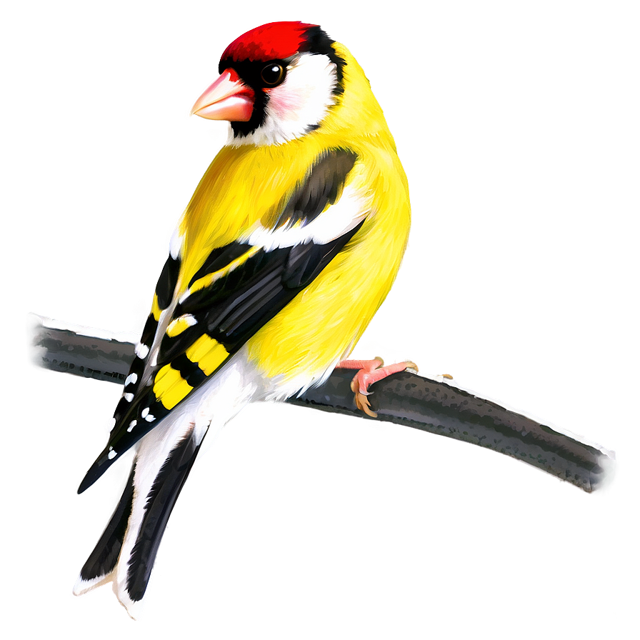 Download Goldfinch Bird Yellow Png Ehb18