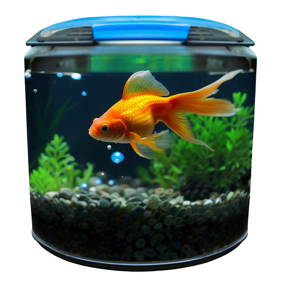 Goldfish Tank Png Kxu18 PNG