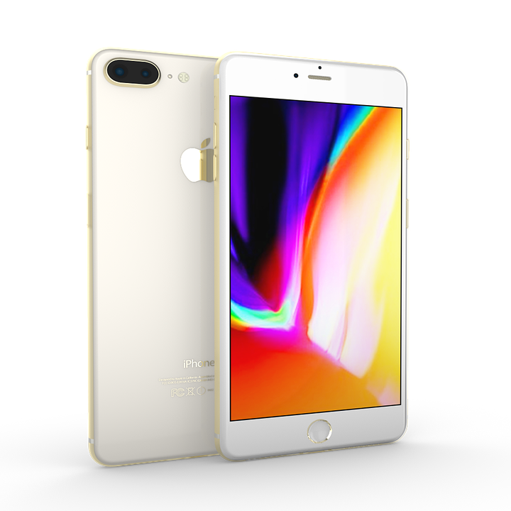 Goldi Phone Backand Front View PNG