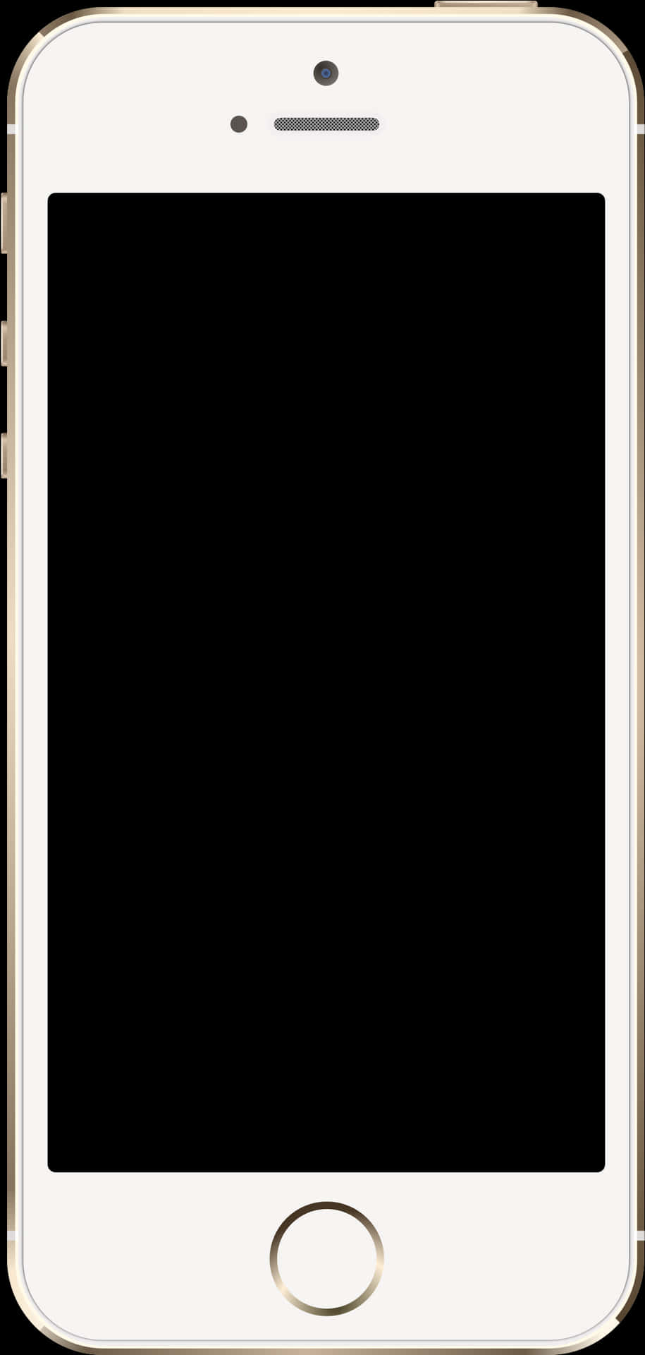 Goldi Phone Front View PNG