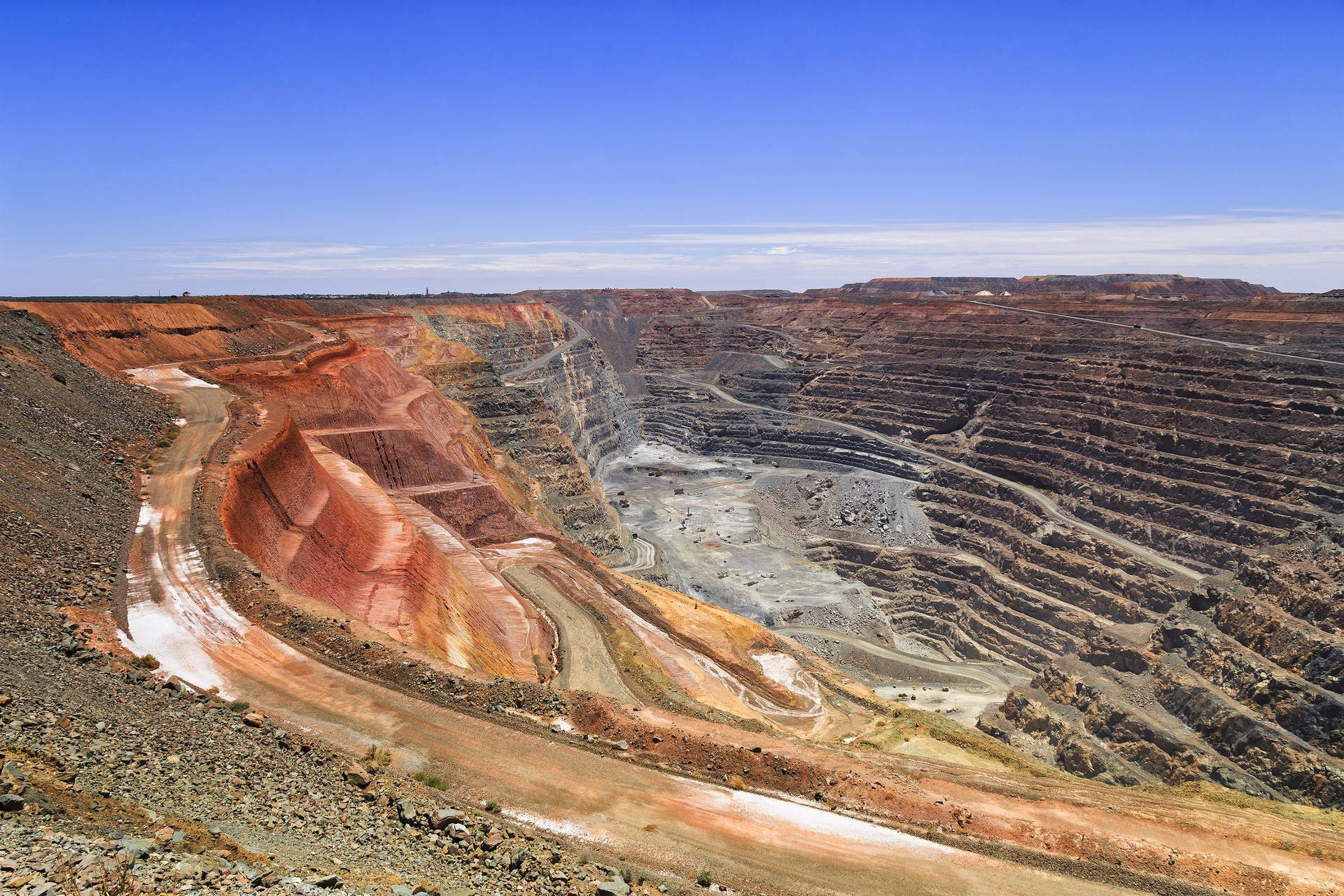 Goldmines In Super Pit Lookout, Australia Wallpaper