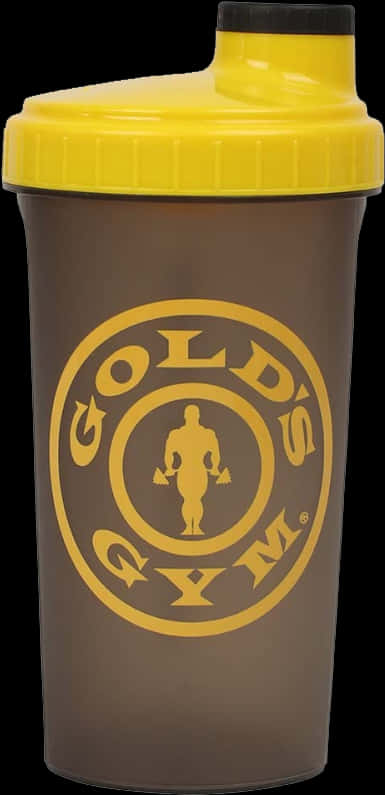 Gold's Gym Protein Shaker Bottle PNG