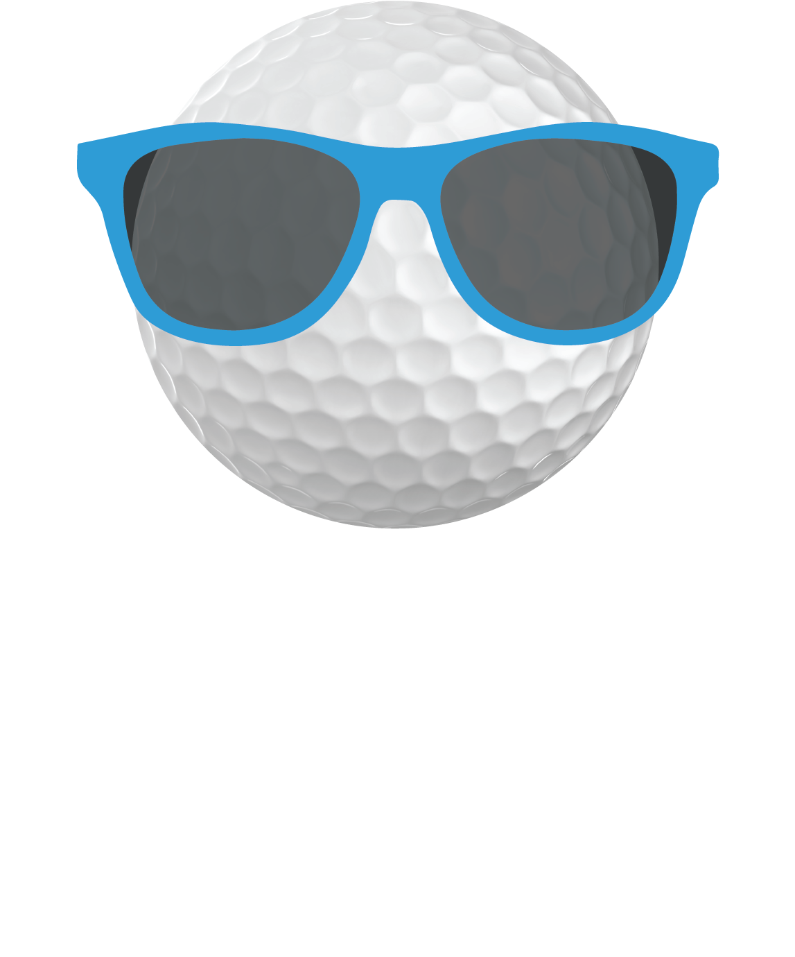 Golf Ball Sunglasses Summer Series PNG