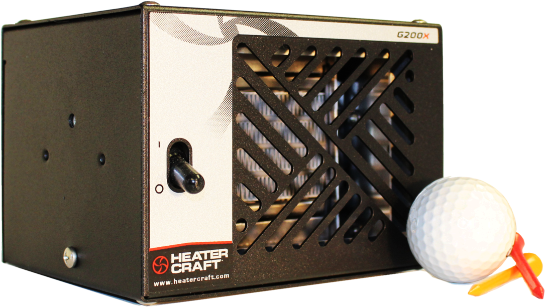Golf Balland Portable Heater Product PNG
