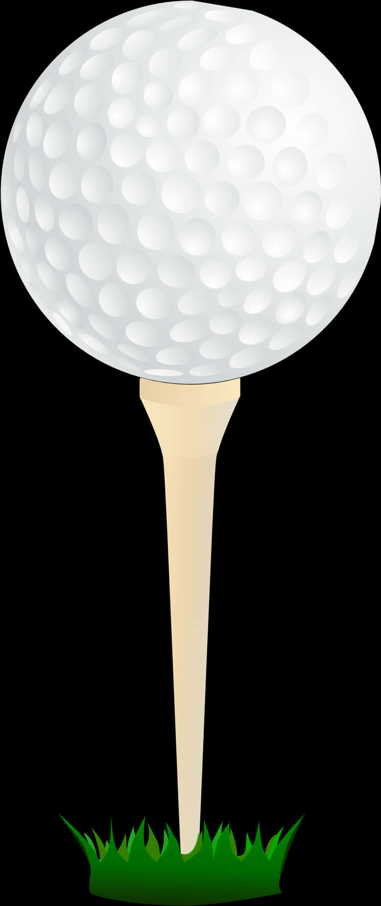 Golf Ballon Tee PNG