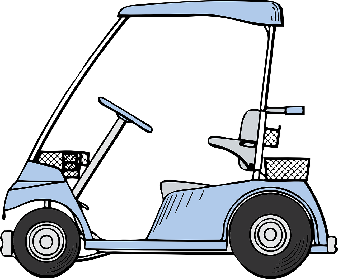 Golf Cart Illustration.png PNG