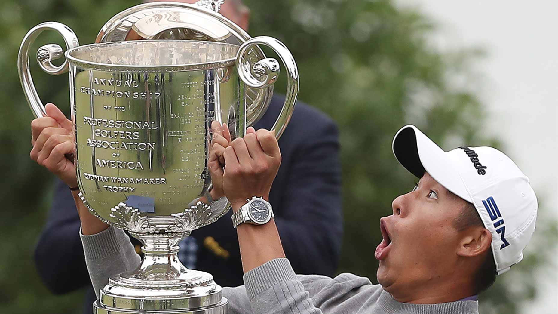 Golfmester Troféfeiring Bakgrunnsbildet