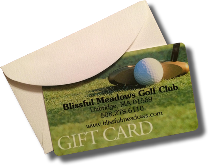 Golf Club Gift Card PNG
