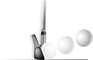 Golf Cluband Balls PNG