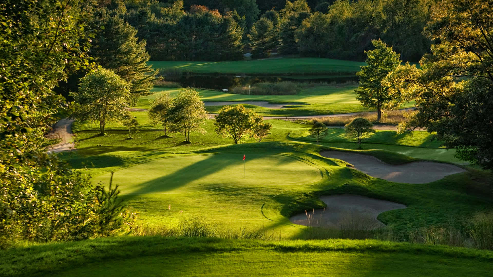 Enjoy a relaxing round of golf at a scenic golf course.