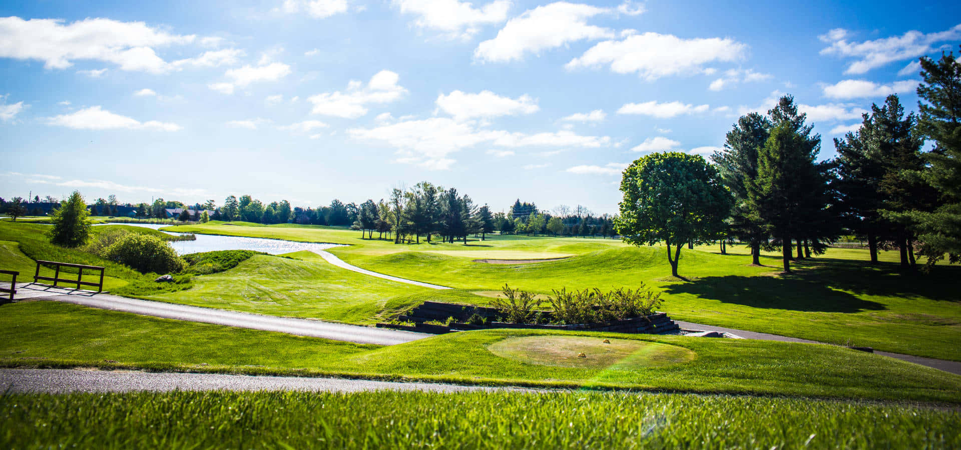 Enjoy the vast expanse at this scenic Golf Course
