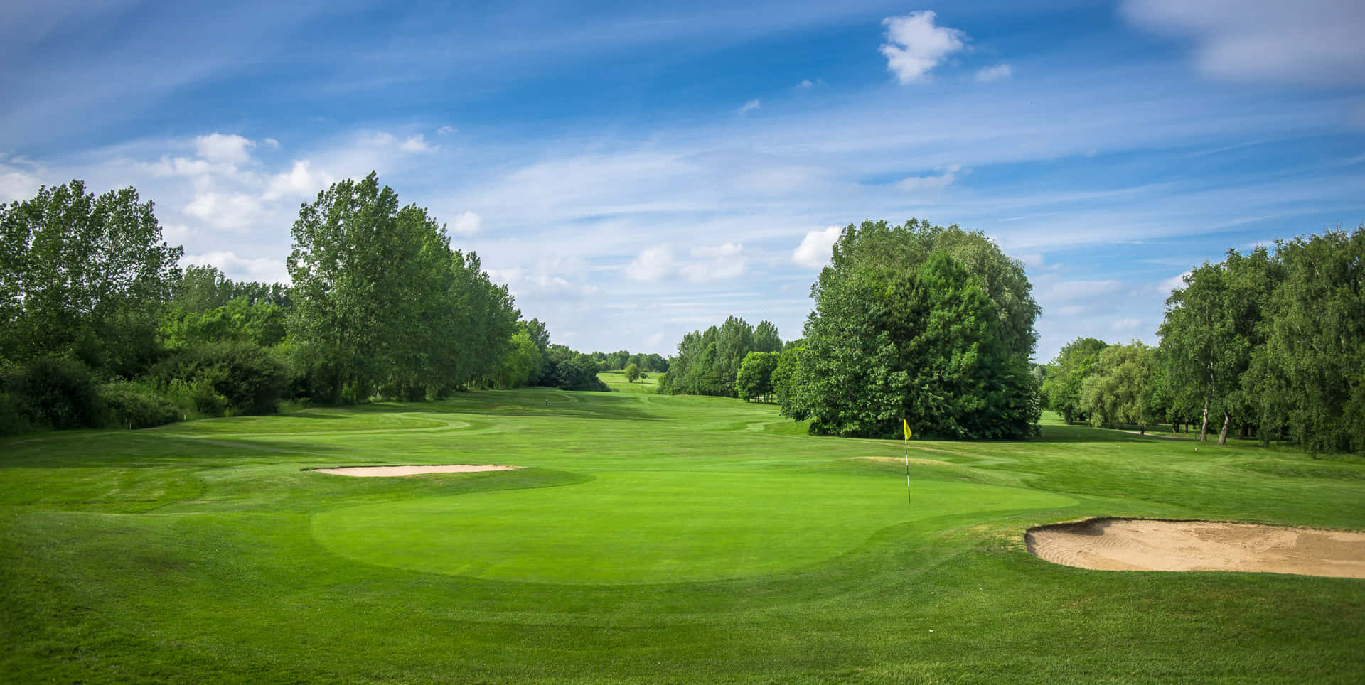 Stunning Golf Course Course Landscape