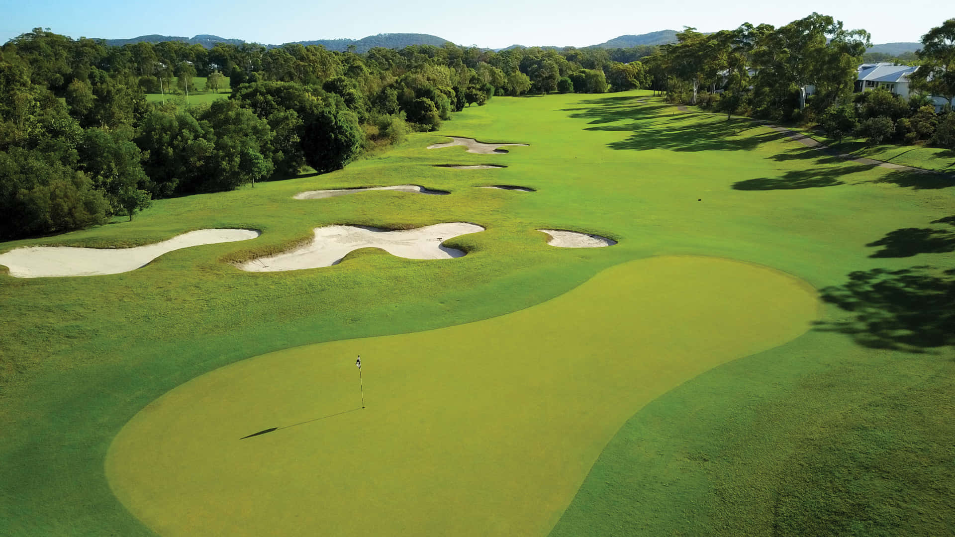 Enjoy a peaceful morning at this picturesque golf course