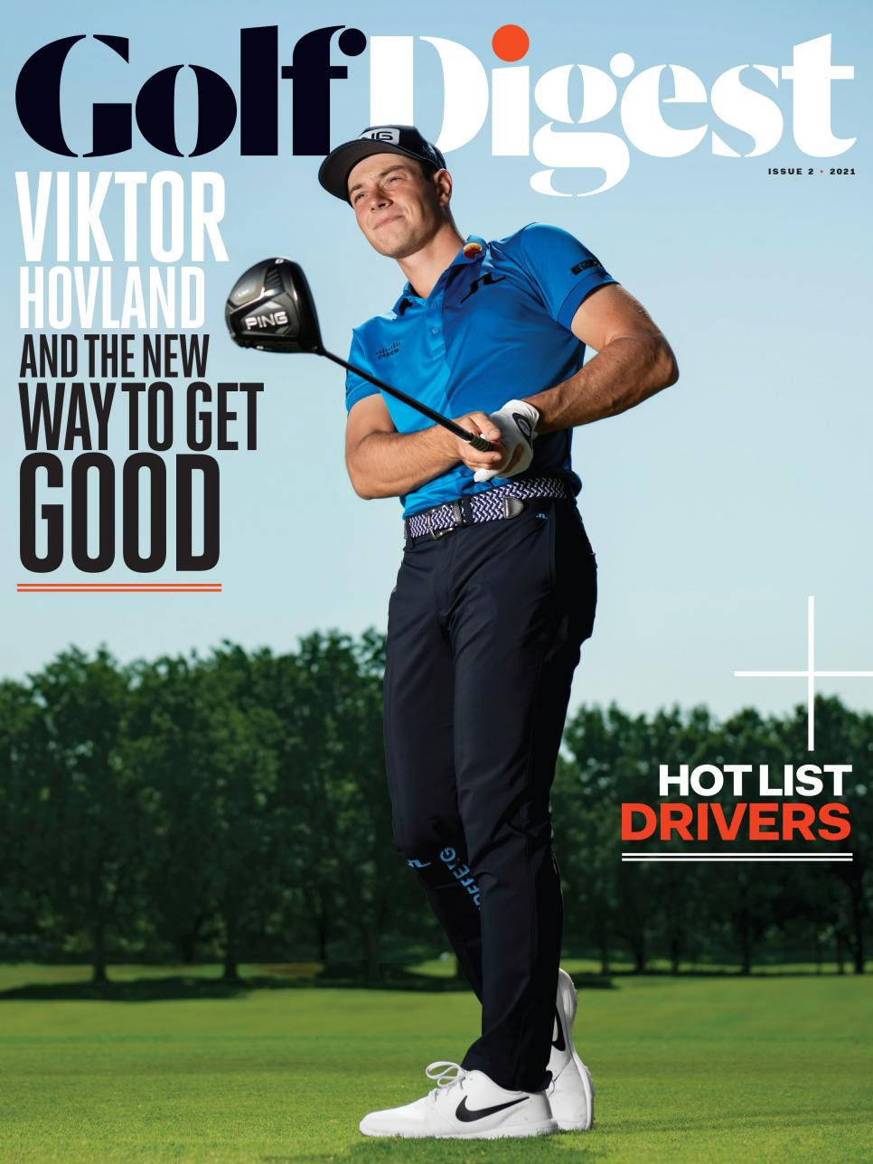 Golf Digest Features Viktor Hovland Wallpaper