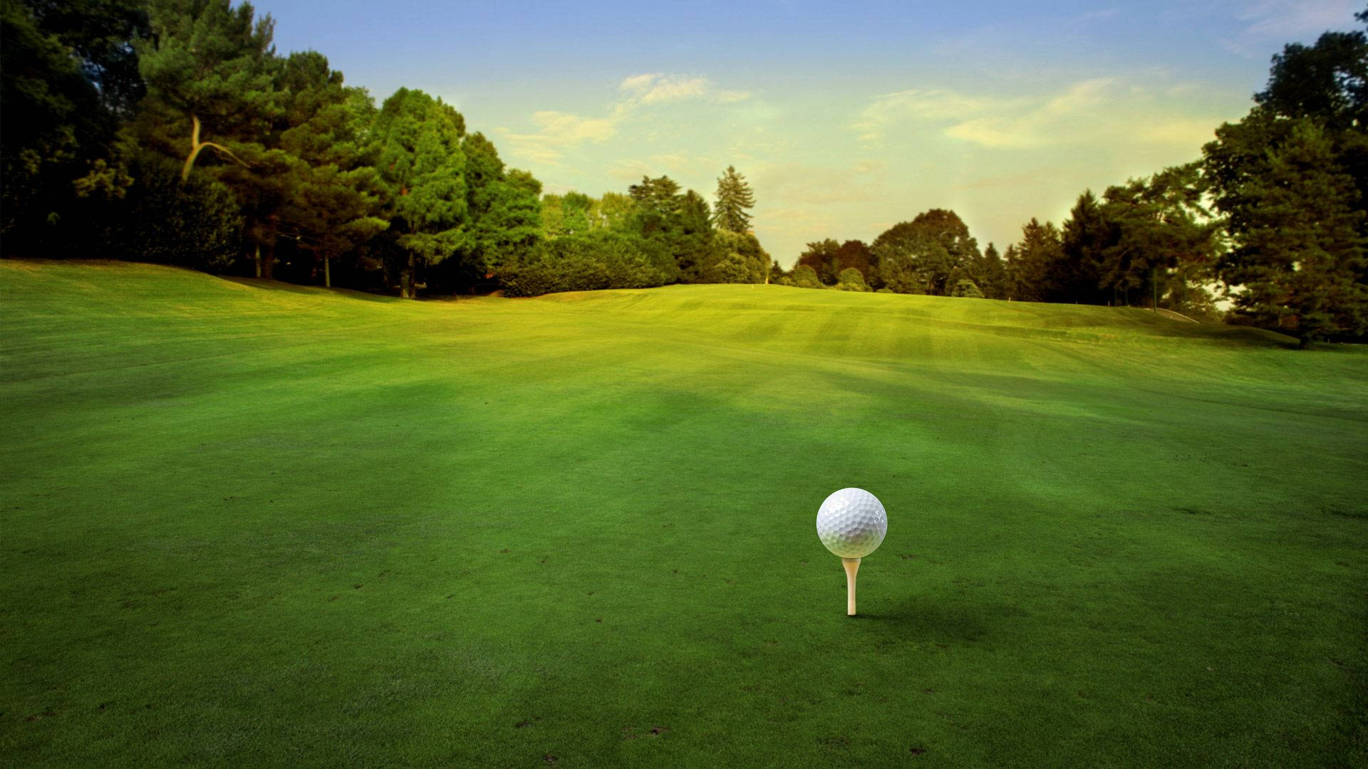 Golf Generated Image Golfing Desktop Wallpaper