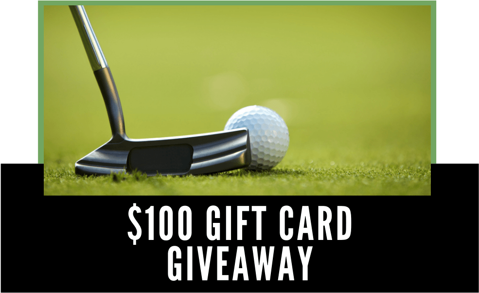 Golf Giveaway Gift Card Promotion PNG