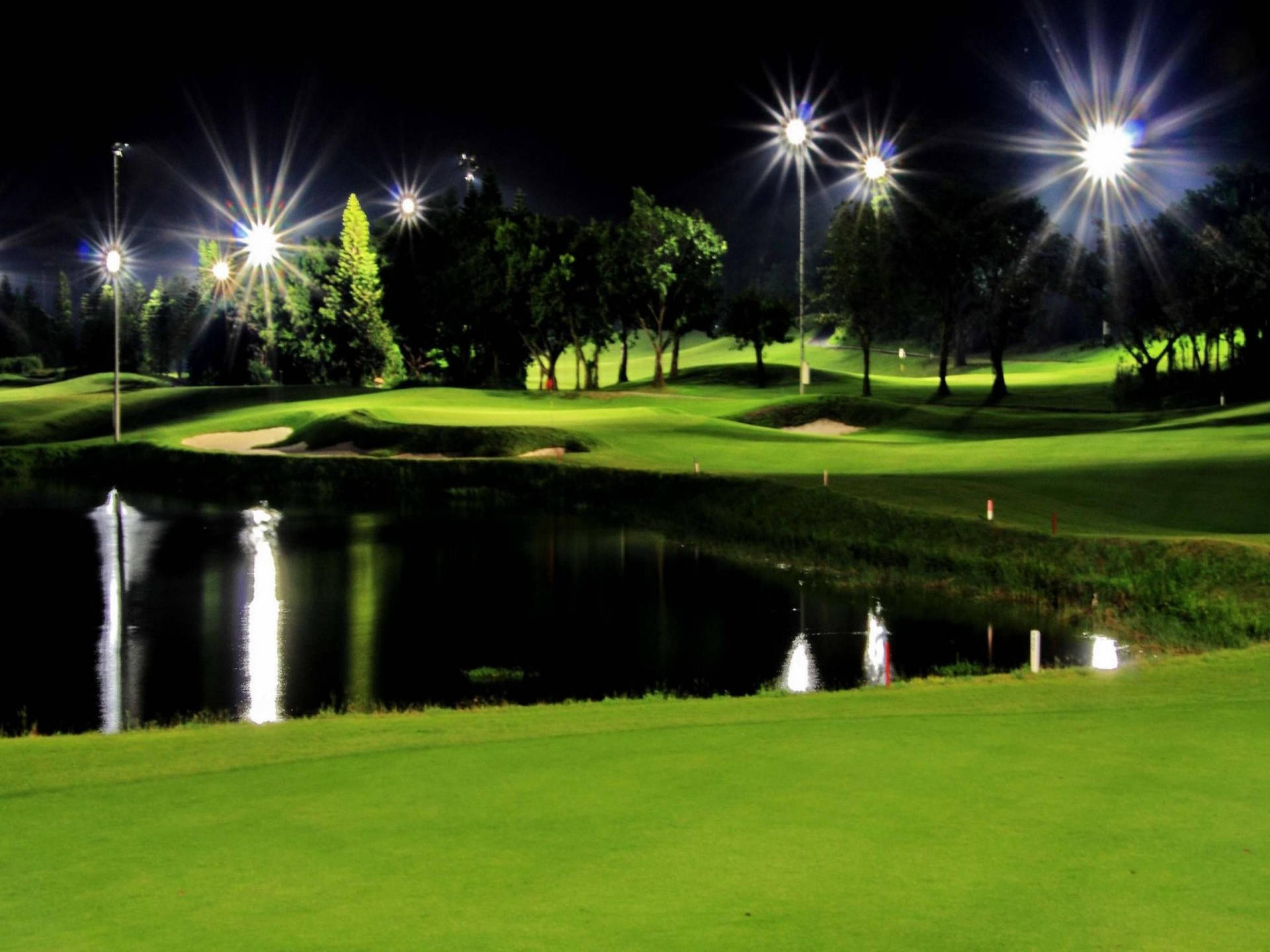 Golf In The Night