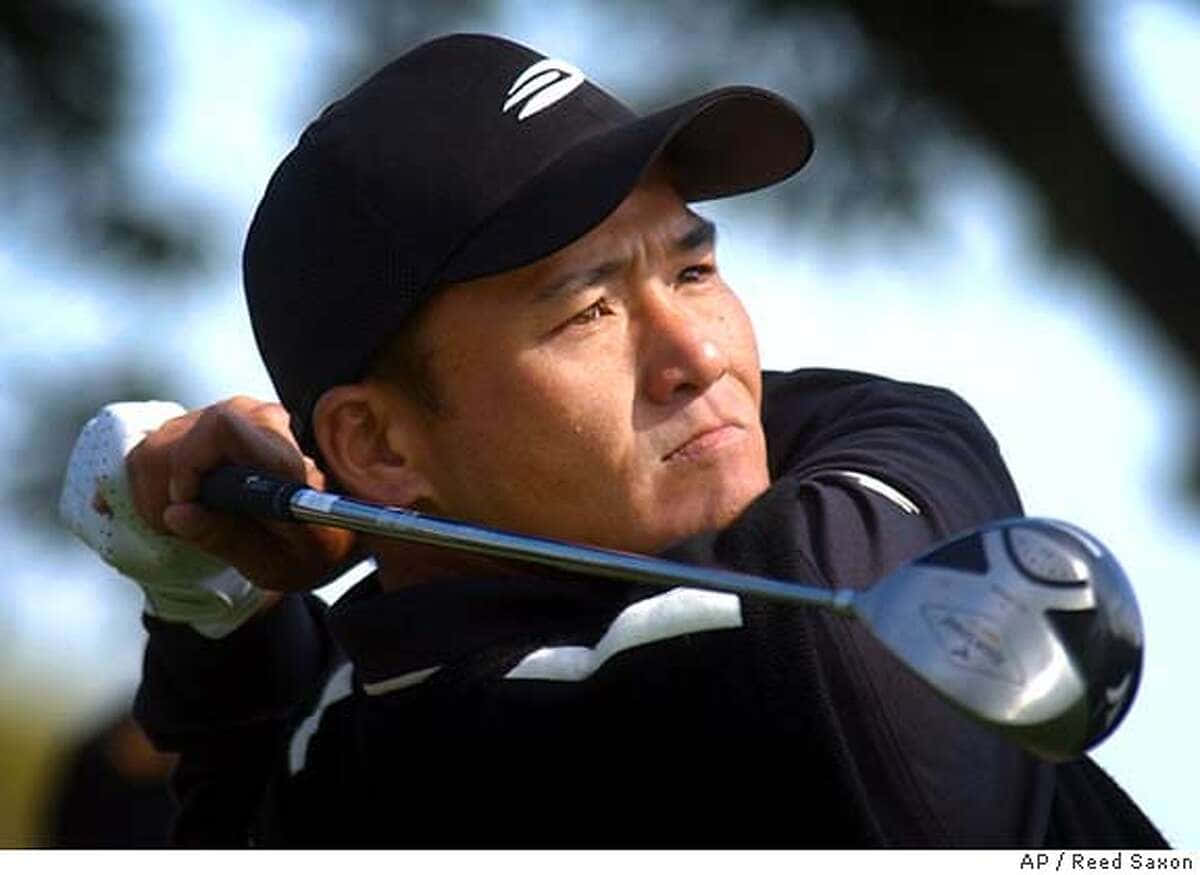 Golf Legend Shigeki Maruyama In Action Wallpaper