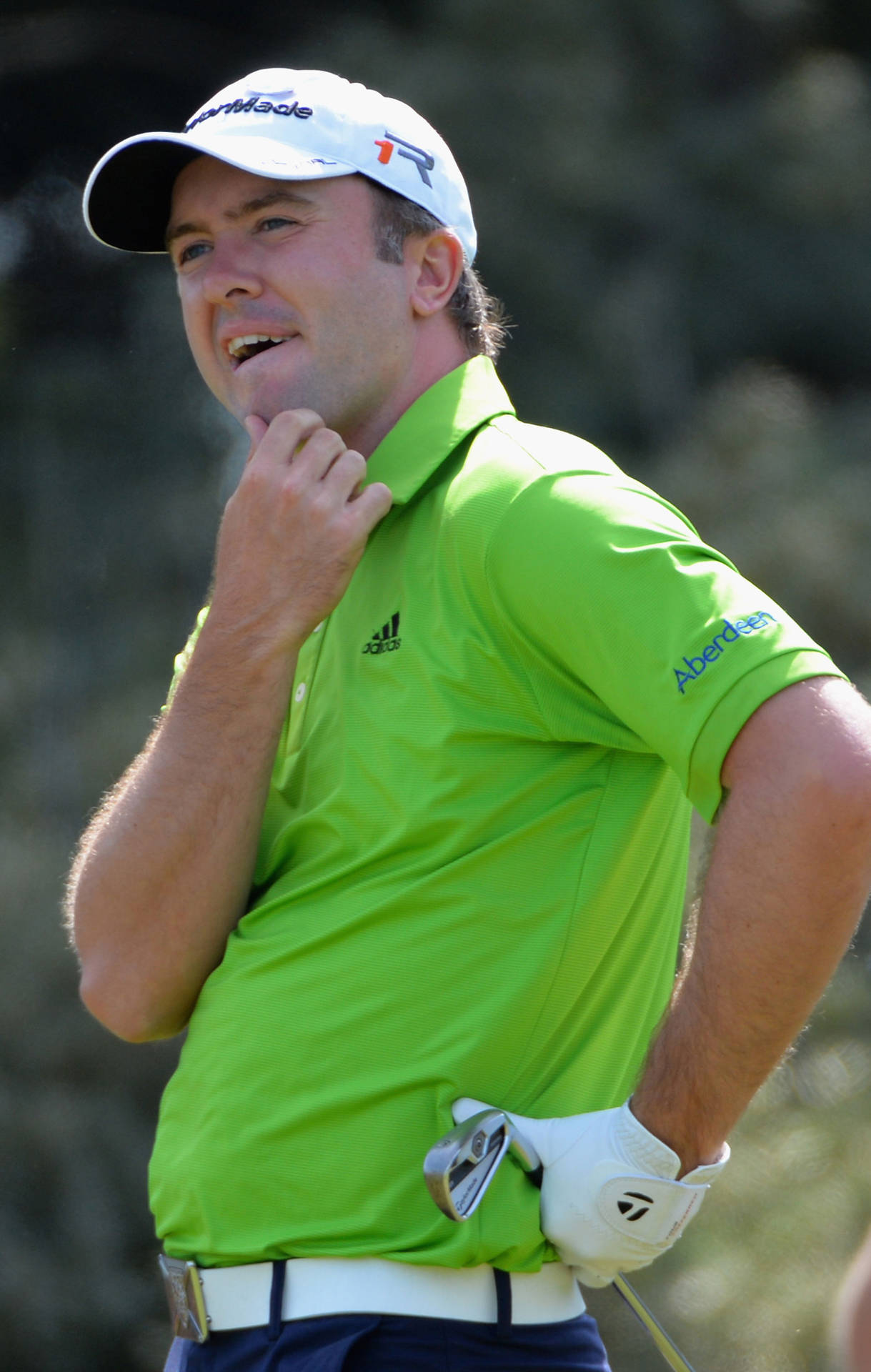 Golf Player Martin Laird In Green Wallpaper