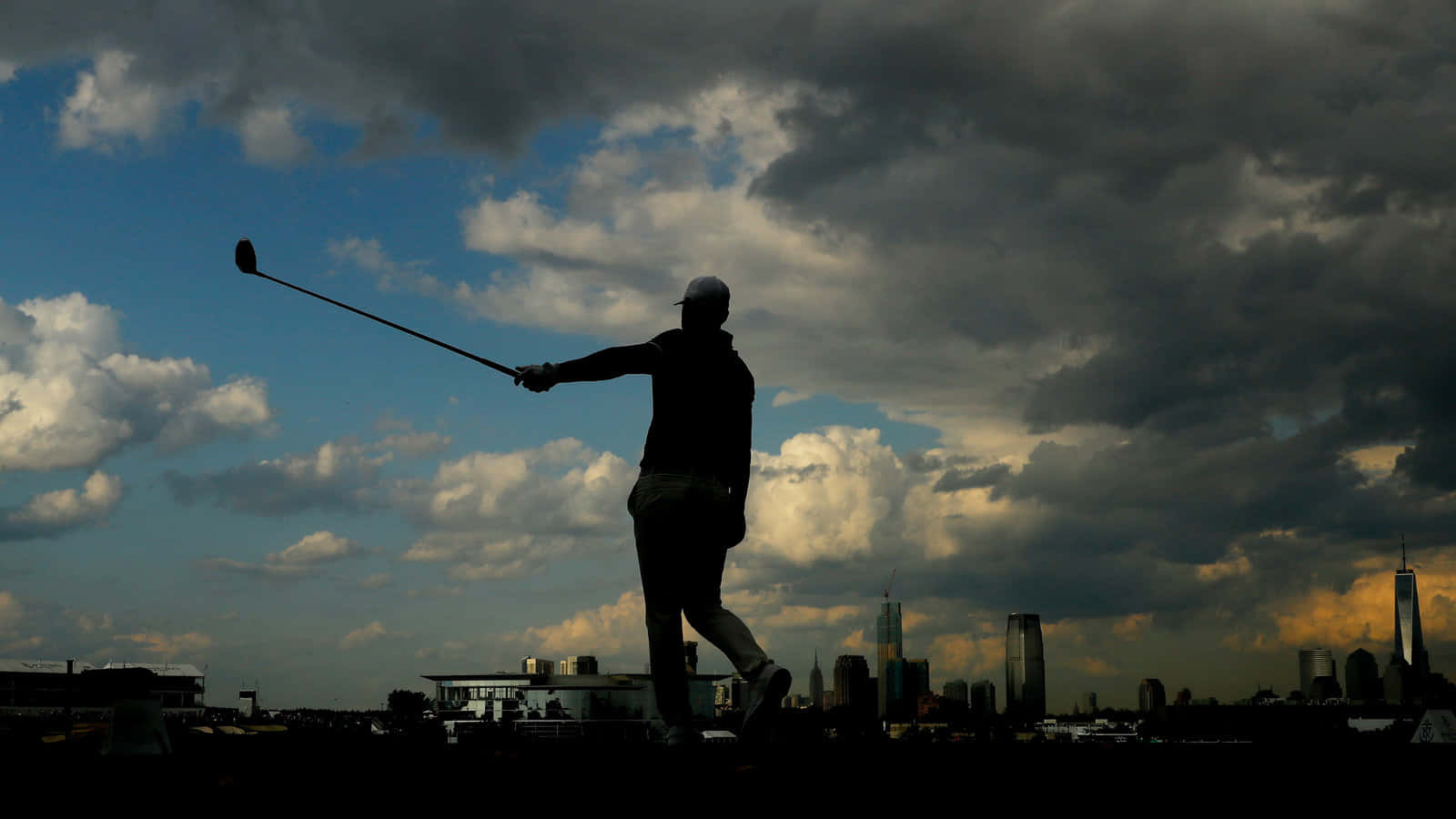 Golfer Jb Holmes Silhouette Wallpaper