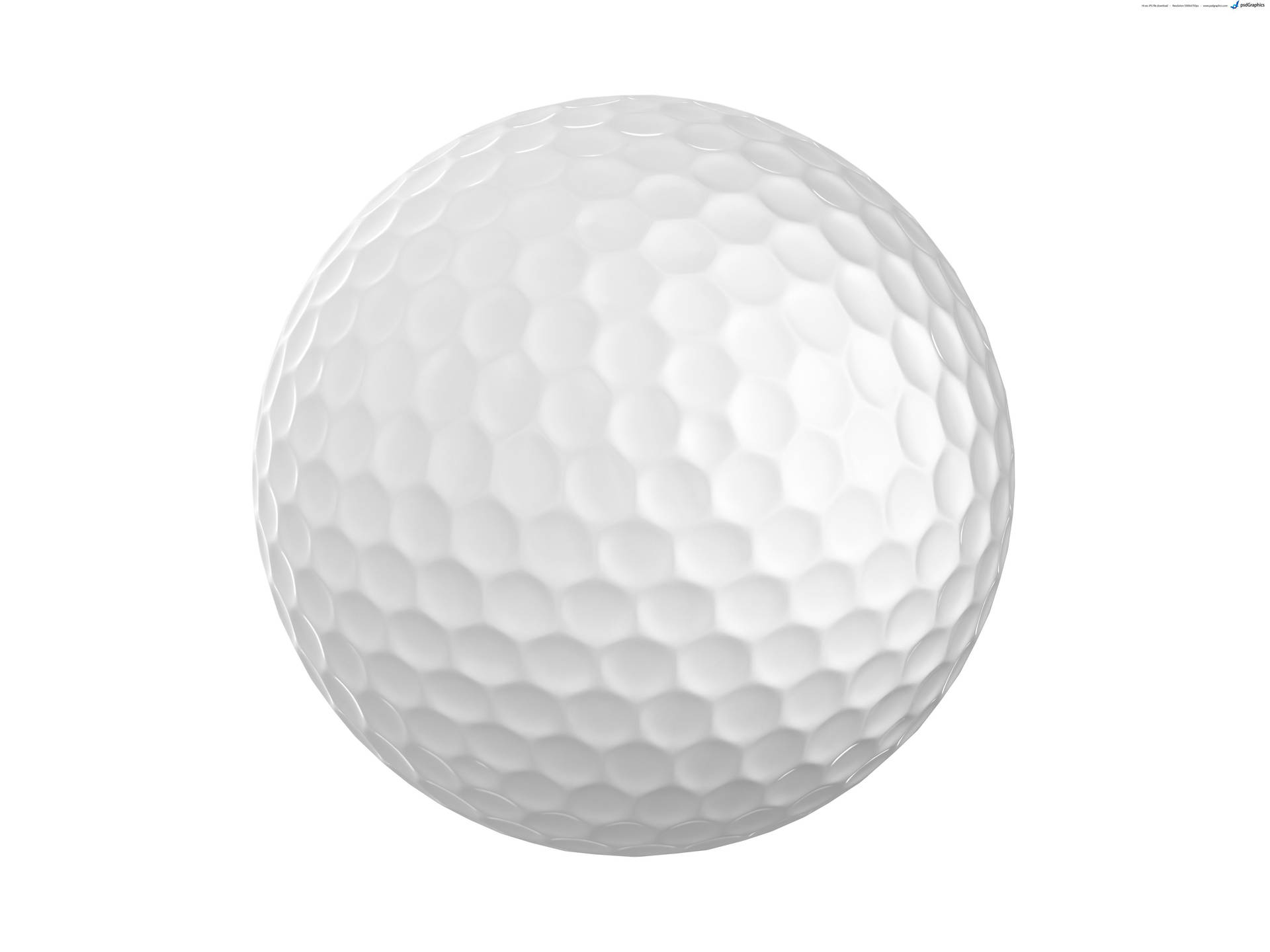 Golfing Desktop White Golf Ball Wallpaper