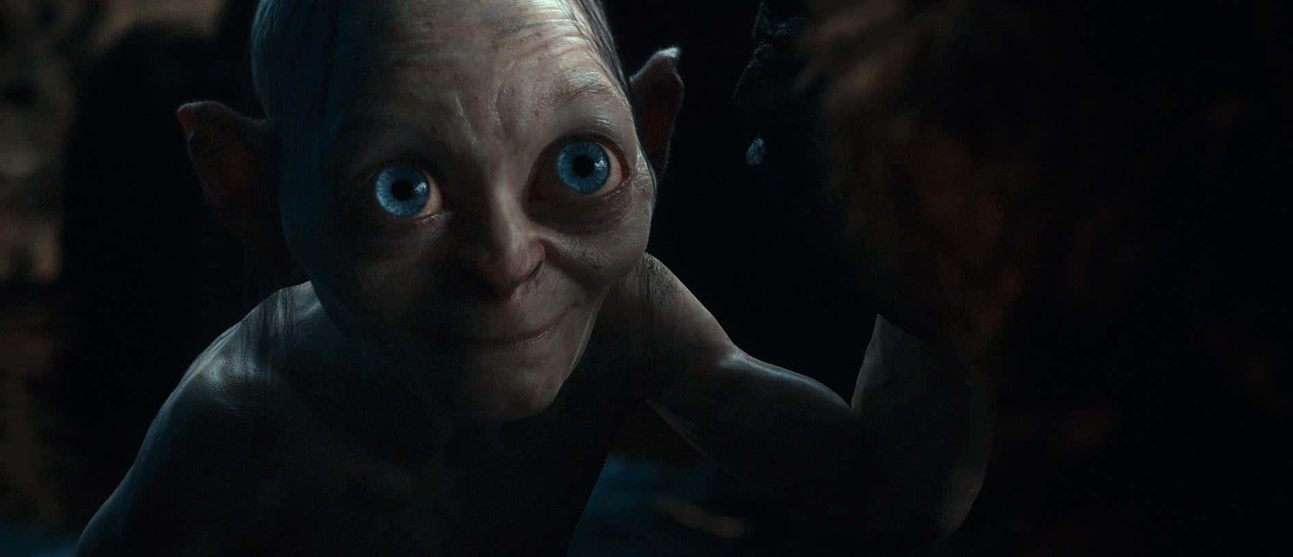 Gollum, a character created by J.R.R. Tolkien in The Lord of the Rings