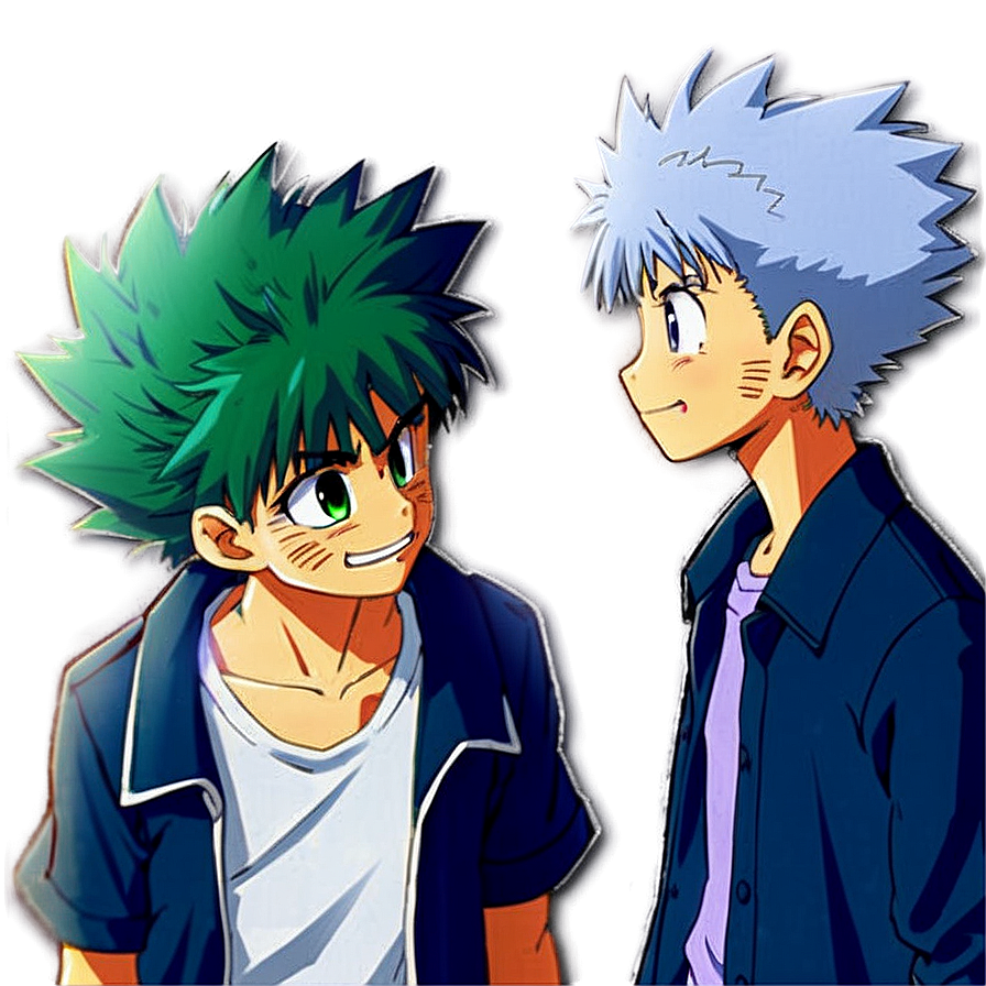 Gon And Killua Best Friends Png 06202024 PNG