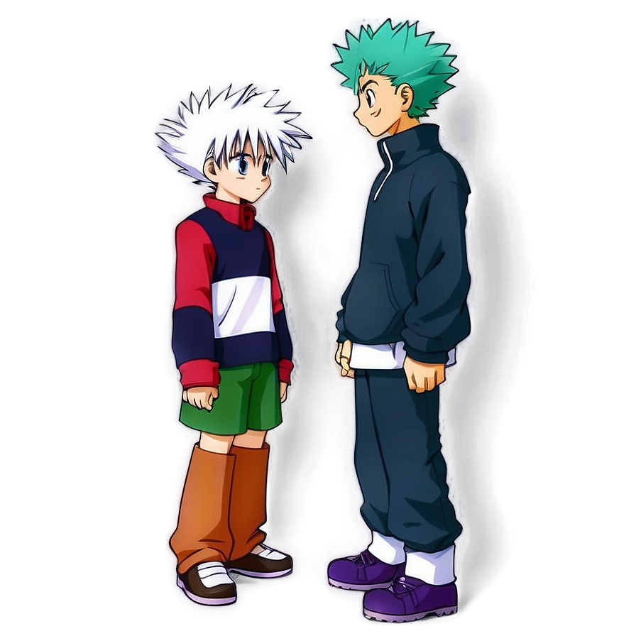 Gon And Killua Best Friends Png 19 PNG