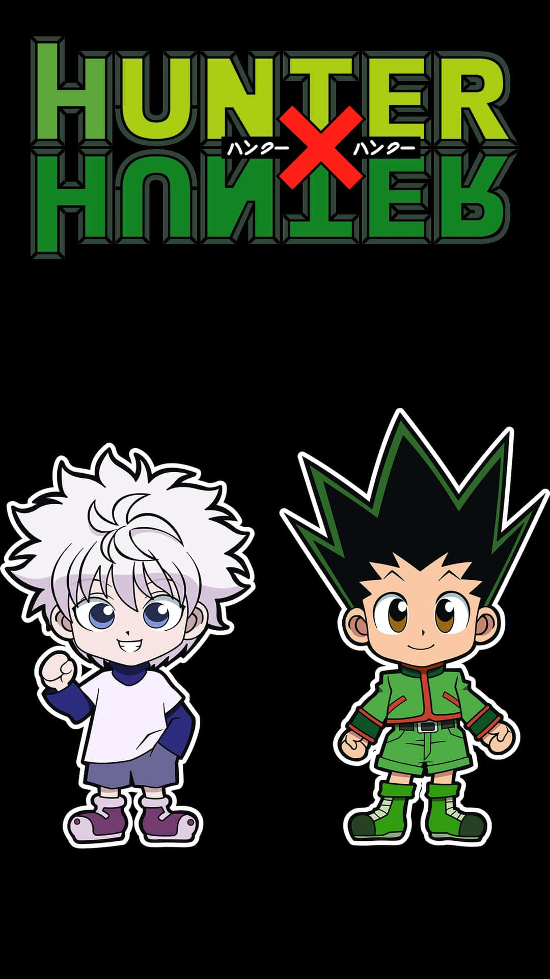 “Adventurers Gon and Killua in pursuit of their dreams” Wallpaper