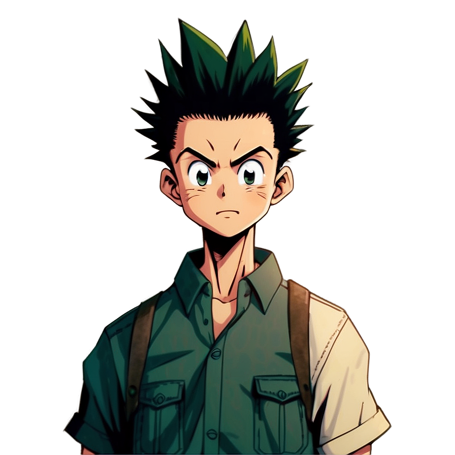 Gon Freecss Cute Expression Png 06252024 PNG