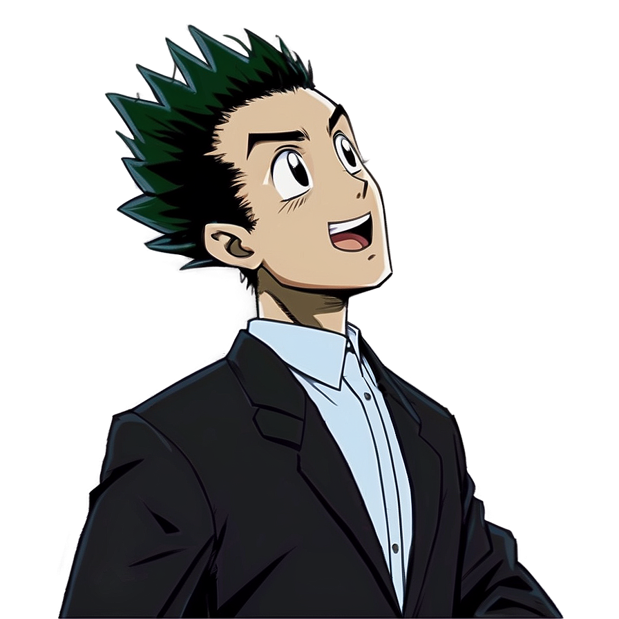 Gon Freecss Cute Expression Png Bfi22 PNG
